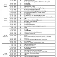 EHEDG AHDC Mar 26 Course Timetable